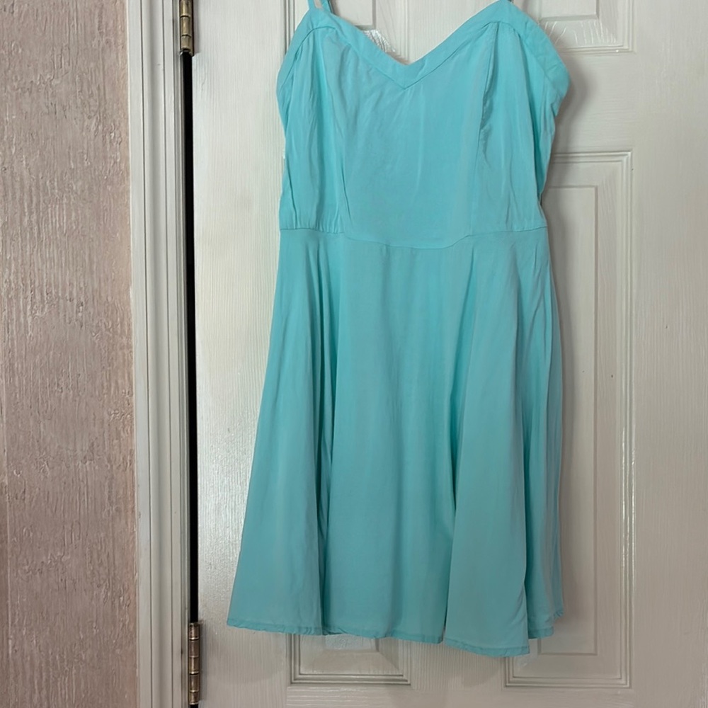 Aeropostale Green Sleeveless Sundress Mini